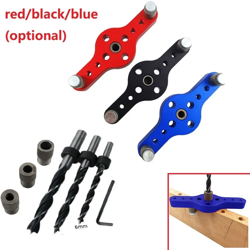 Vertical Pocket Hole Jig 6/8/10mm Woodworking Drilling Locator Wood Dowelling Self Centering Drill Guide Kit Hole Puncher
Vertical Pocket Hole Jig 6/8/10mm Woodworking Drilling Locator Wood Dowelling Self Centering Drill Guide Kit Hole Puncher