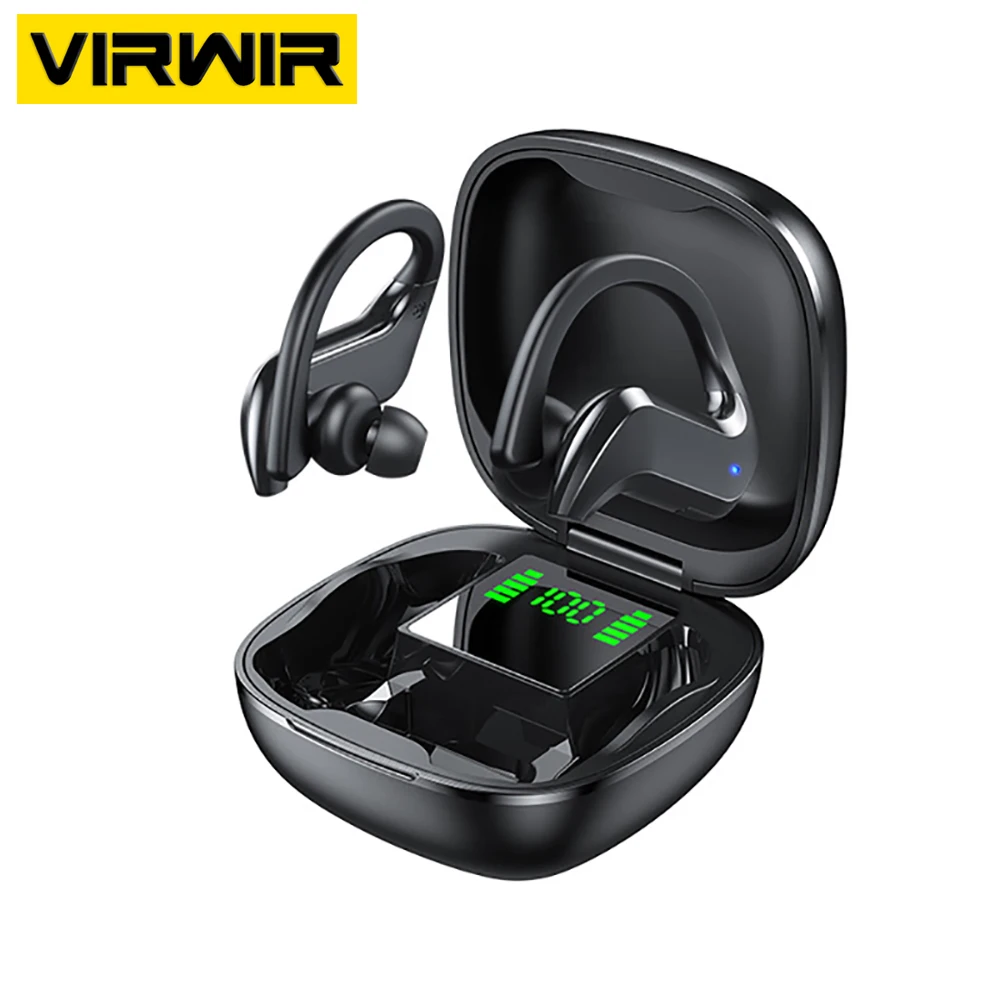 VIRWIR Bluetooth Earphone Led Display Wireless Headphone TWS With Microphone Stereo Earbuds Waterproof Noise Cancelling Headsets
VIRWIR Bluetooth Earphone Led Display Wireless Headphone TWS With Microphone Stereo Earbuds Waterproof Noise Cancelling Headsets