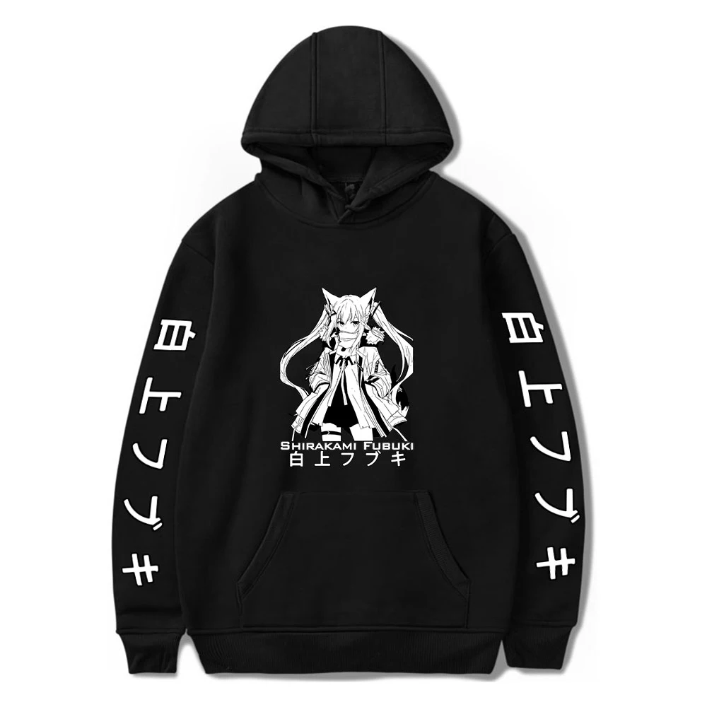 Shirakami Fubuki Hoodie Unisex Pullovers Women Men's Tracksuit Harajuku Streetwear 2021 Hip Hop Fashion Clothes Plus Size
Shirakami Fubuki Hoodie Unisex Pullovers Women Men's Tracksuit Harajuku Streetwear 2021 Hip Hop Fashion Clothes Plus Size