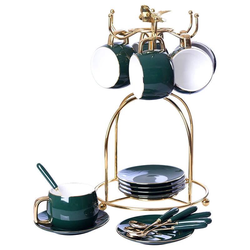 Europe Ceramic Coffee cup Set creative porcelain with gold trim set of coffee cups British afternoon tea cups and saucers mugs
Europe Ceramic Coffee cup Set creative porcelain with gold trim set of coffee cups British afternoon tea cups and saucers mugs