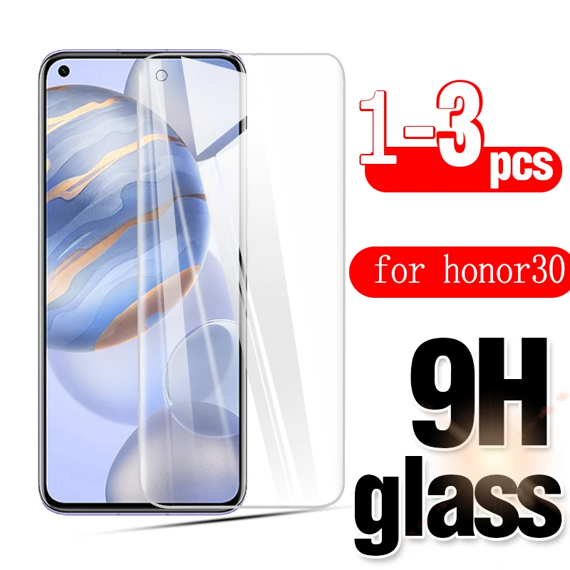 3 шт./1 шт. 9H Закаленное стекло пленка для Huawei honor 30 Защита экрана huawei nova 7 защитная