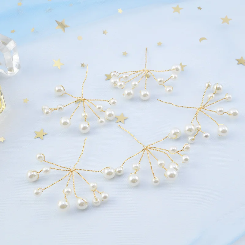 Color preserving copper wire winding pearl like branch Personalized hand-made earrings and ear accessories Creative DIY material
Color preserving copper wire winding pearl like branch Personalized hand-made earrings and ear accessories Creative DIY material