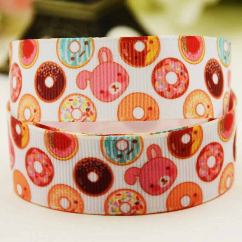 1" 25mm, 1-1/2"38mm 100yards Doughnut Cartoon Printed Grosgrain Ribbon Party Decoration Gift Wrapping christams decoration
1" 25mm, 1-1/2"38mm 100yards Doughnut Cartoon Printed Grosgrain Ribbon Party Decoration Gift Wrapping christams decoration