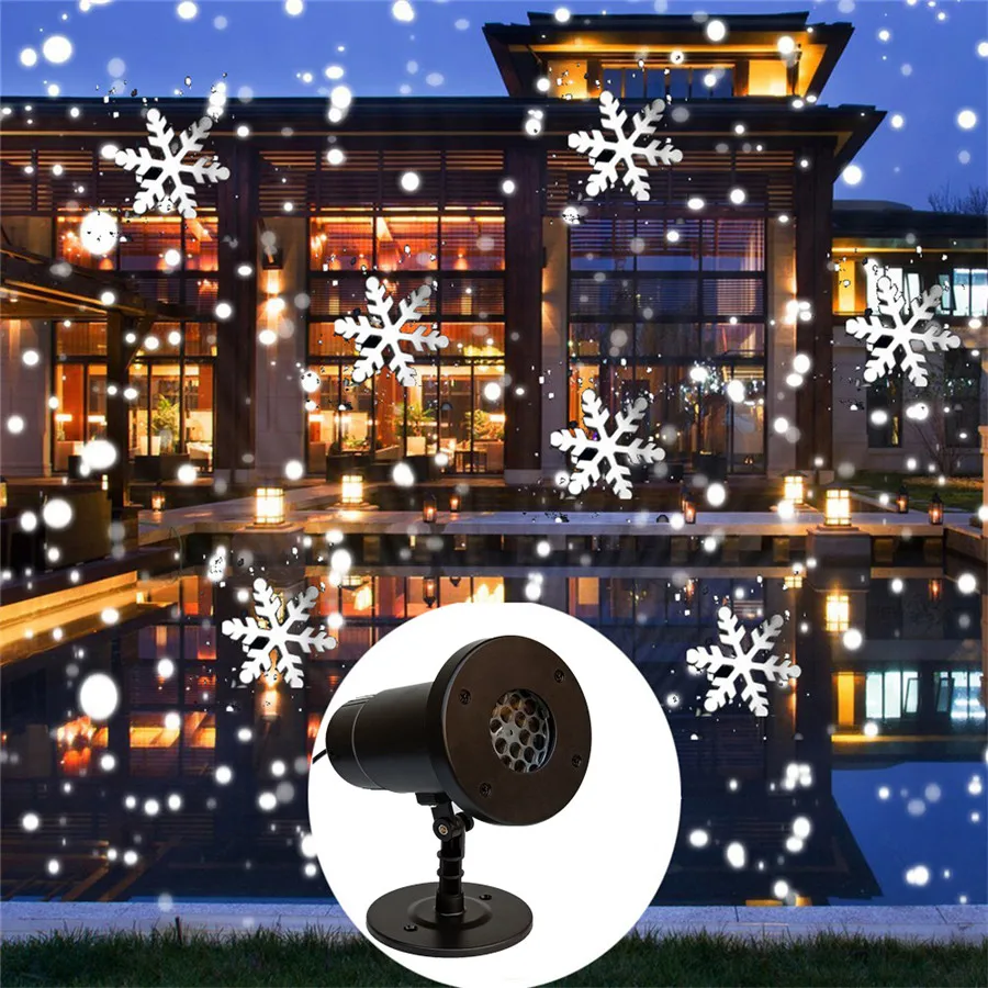 Waterproof LED Snowfall Projector Light Christmas Snowflake Projector Lamp Outside Garden Patio Wedding Party Landscape Light
Waterproof LED Snowfall Projector Light Christmas Snowflake Projector Lamp Outside Garden Patio Wedding Party Landscape Light