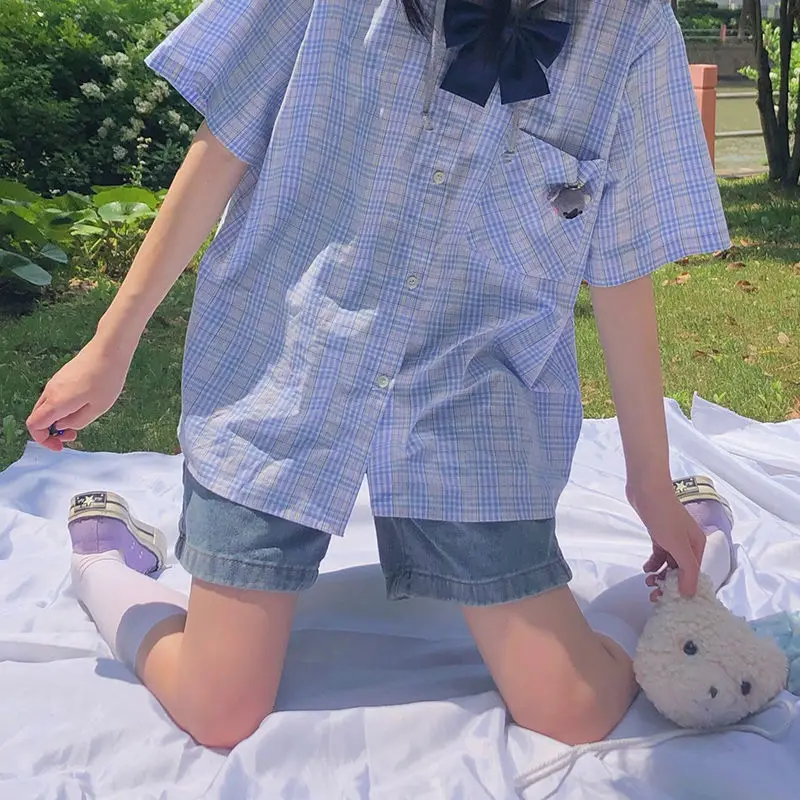 Denim shorts thin summer Japanese soft girl ins five point pants Korean version loose retro versatile
Denim shorts thin summer Japanese soft girl ins five point pants Korean version loose retro versatile