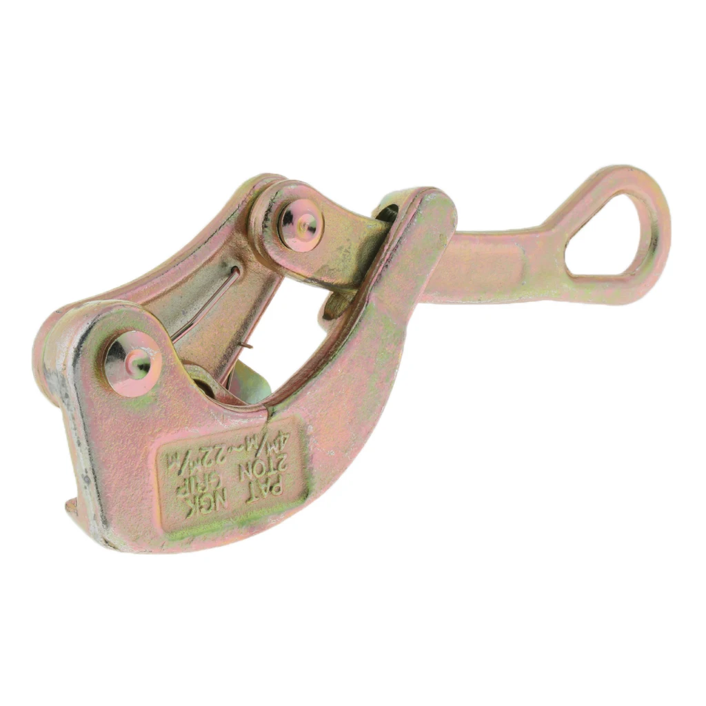 Heavy Duty Insulated Wire Grip Clamp for Extra-High-Strength Cables for Tension Wire, Communications Industry 2 tons
Heavy Duty Insulated Wire Grip Clamp for Extra-High-Strength Cables for Tension Wire, Communications Industry 2 tons