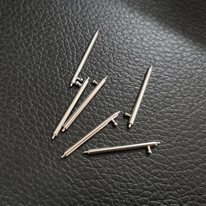 Spring Bar 3 Pieces Of Silver Metal Strap Tool-free 18-24 Mm Connecting Pin 1.5mm 1.8mm Thickness Stainless Steel | Наручные часы