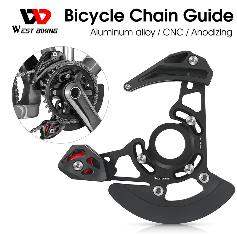 WEST BIKING MTB Bicycle Chain Guide For Mountain Bike 32T-38T Single Disc 1X System ISCG05 BB Mount Bicycle Chain Protector
WEST BIKING MTB Bicycle Chain Guide For Mountain Bike 32T-38T Single Disc 1X System ISCG05 BB Mount Bicycle Chain Protector