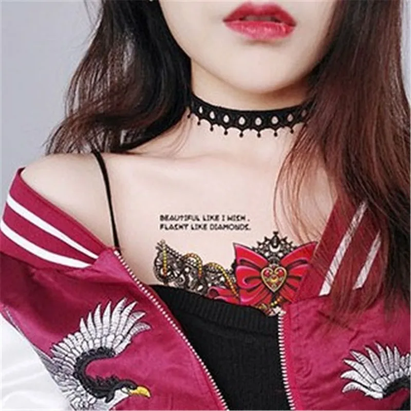 Temporary Tattoo Stickers Sexy Rose Heart-shaped Wreath Fake Tatto Waterproof Tatoo Back Leg Arm Belly Big Size for Women Girl
Temporary Tattoo Stickers Sexy Rose Heart-shaped Wreath Fake Tatto Waterproof Tatoo Back Leg Arm Belly Big Size for Women Girl