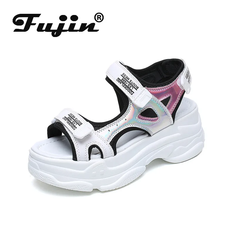 5 2021 White Women Sandals Platform Thick Heel Magic Tape Chunky Shoes Summer Women High Quality Cute Excellent Sandal
5 2021 White Women Sandals Platform Thick Heel Magic Tape Chunky Shoes Summer Women High Quality Cute Excellent Sandal