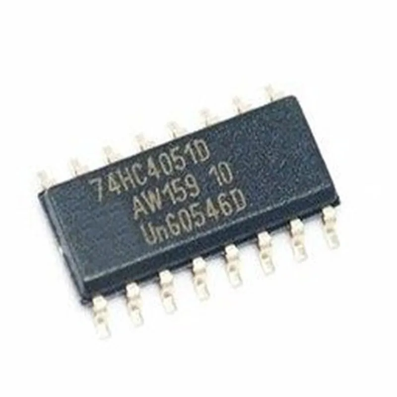 10 шт. 74HC4051D SOP16 74HC4051 SOP SN74HC4051D SMD 
10 шт. 74HC4051D SOP16 74HC4051 SOP SN74HC4051D SMD