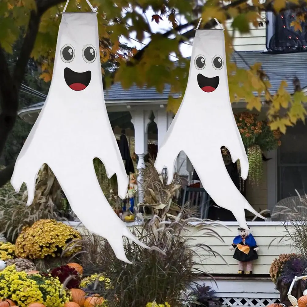 1PC Scary Halloween Ghost Windsocks Hanging Ghost Flag Horror Hanging Ornaments Halloween Home Party Decorations
1PC Scary Halloween Ghost Windsocks Hanging Ghost Flag Horror Hanging Ornaments Halloween Home Party Decorations