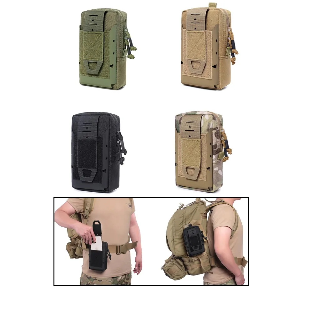 1000D Men Military Compact Waist Tool Bag Mobile Phone Pouch Outdoor Hunting Attachment Molle Bags For Camping Fishing Pack
1000D Men Military Compact Waist Tool Bag Mobile Phone Pouch Outdoor Hunting Attachment Molle Bags For Camping Fishing Pack