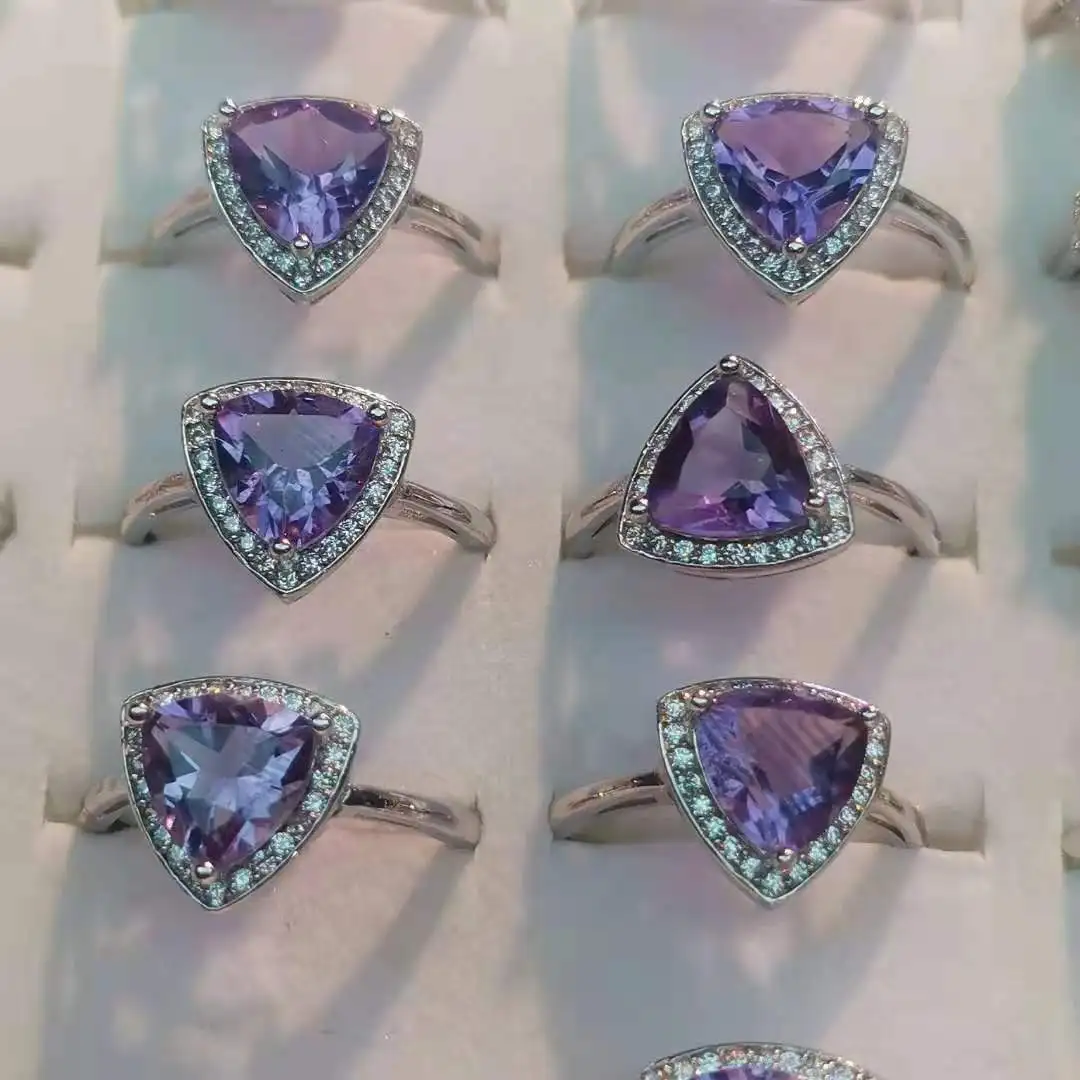 1pcs/lot natural amethyst s925 sterling silver ring woman geometric noble fashion glamour jewelry encrusted zircon Adjustable
1pcs/lot natural amethyst s925 sterling silver ring woman geometric noble fashion glamour jewelry encrusted zircon Adjustable
