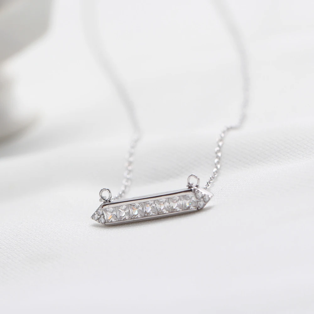 S925 Silver color Luxury Necklace Cubic Zirconia Square Popular Jewelry Girlfriend Necklace Prom Wedding Anniversary Gift
S925 Silver color Luxury Necklace Cubic Zirconia Square Popular Jewelry Girlfriend Necklace Prom Wedding Anniversary Gift