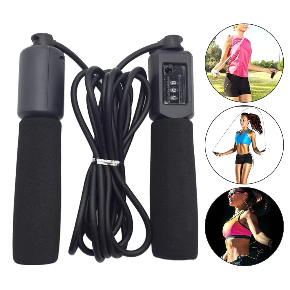 Professional Jump Rope with Electronic Counter Adjustable Fast Speed Counting Skipping Rope Jumping Wire Workout Equipments
Professional Jump Rope with Electronic Counter Adjustable Fast Speed Counting Skipping Rope Jumping Wire Workout Equipments