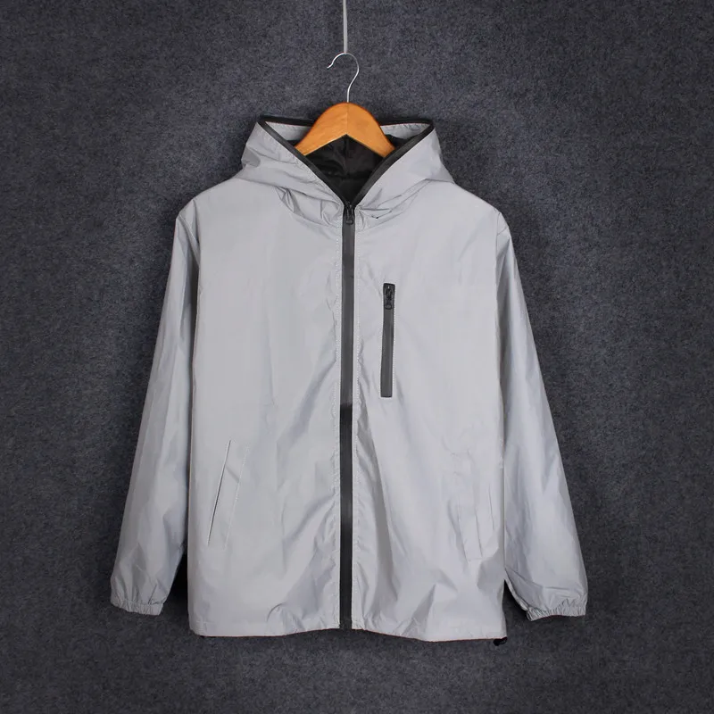 2020 New Men's and Women's Jacket 3 M reflective Jacket night glowing Coat Windbreaker Hooded Loose Jackets Large Size S-5XL 914
2020 New Men's and Women's Jacket 3 M reflective Jacket night glowing Coat Windbreaker Hooded Loose Jackets Large Size S-5XL 914