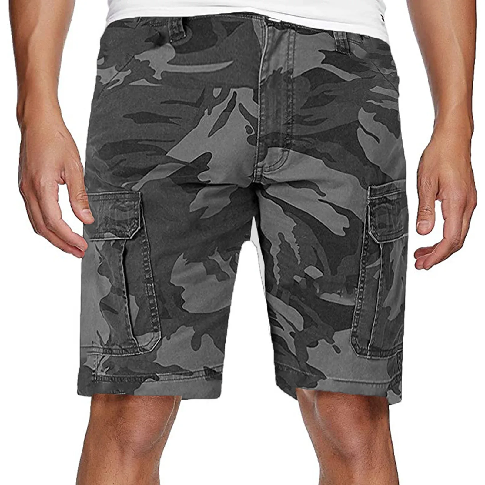 Mens Military Cargo Shorts Mens Beach Shorts Loose Work Casual Short Pants Men's Multi-pocket Sports Fitness Shorts
Mens Military Cargo Shorts Mens Beach Shorts Loose Work Casual Short Pants Men's Multi-pocket Sports Fitness Shorts