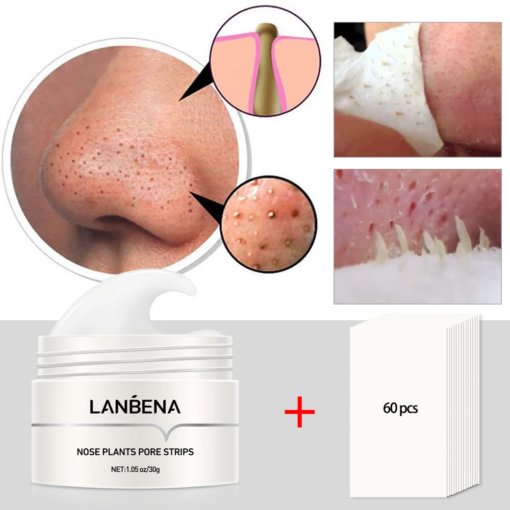 LANBENA Blackhead Remover Nose Pore Strip Tearing Black Mask Skin Care Peeling Acne Treatment Unisex Deep Cleansing
LANBENA Blackhead Remover Nose Pore Strip Tearing Black Mask Skin Care Peeling Acne Treatment Unisex Deep Cleansing