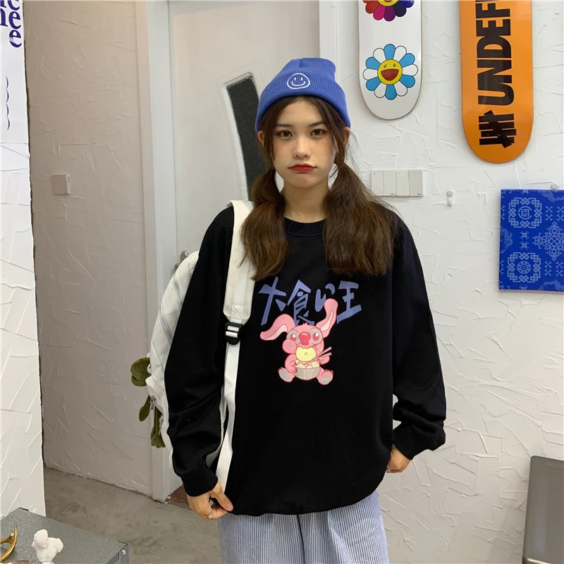 Spring Cute Printed Unisex Fleeve Sweatshirts Plus Size Round Neck Cotton Pullovers 2021 New 
Spring Cute Printed Unisex Fleeve Sweatshirts Plus Size Round Neck Cotton Pullovers 2021 New