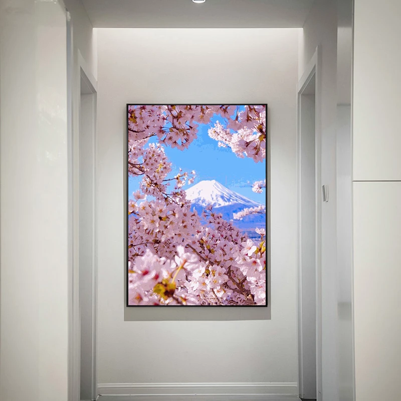 5d Diamond Cross Stitch Crafts Diamond Painting Home Decor 30*40CM Living Room Decoration Cherry Blossoms Mount Fuji Embroidery
5d Diamond Cross Stitch Crafts Diamond Painting Home Decor 30*40CM Living Room Decoration Cherry Blossoms Mount Fuji Embroidery