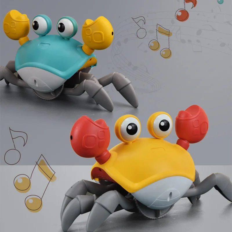 Induction Electric Crab Automatic Obstacle Avoidance Light Music Charging Crab Run New Strange Children's Toy
Induction Electric Crab Automatic Obstacle Avoidance Light Music Charging Crab Run New Strange Children's Toy