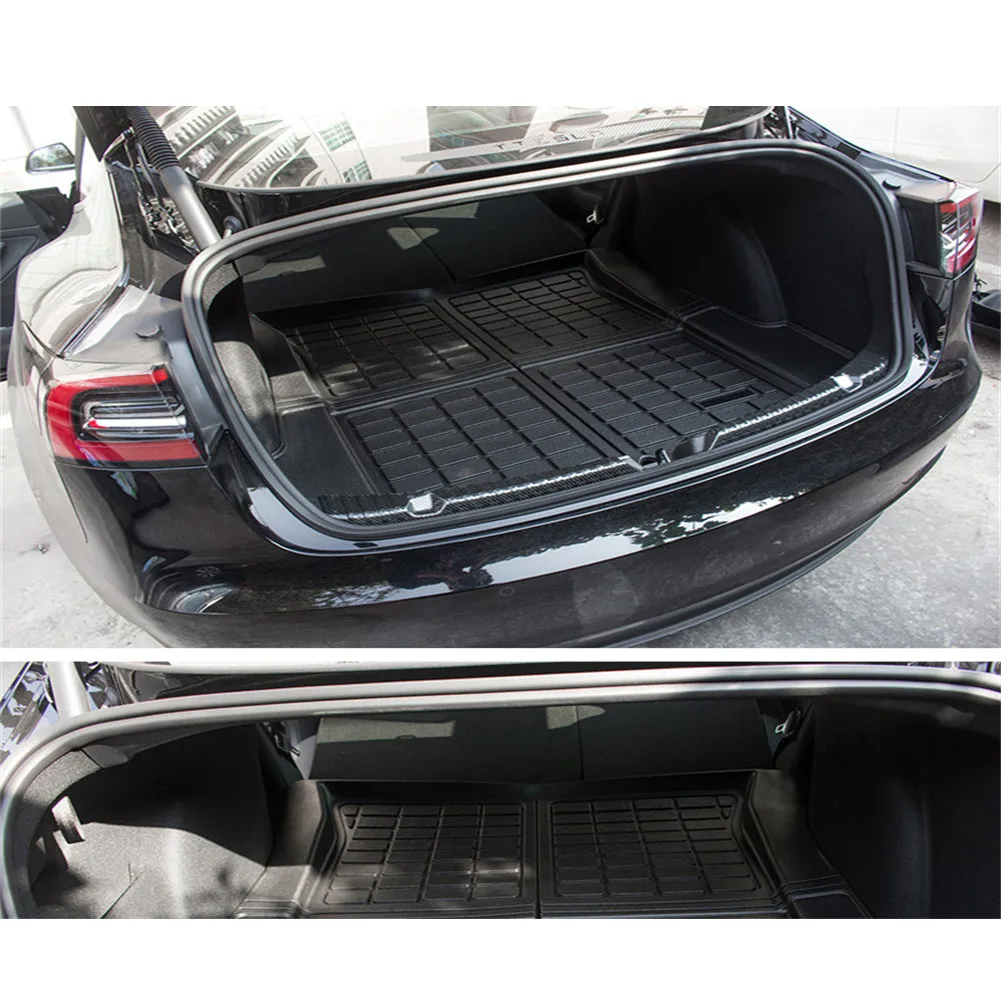 Upgrade Rear Trunk Storage Pad Cargo Pad Waterproof Protective Pads Trunk Tray Floor Mat For Model 3 2017-21 Trunk Mat TPE Pad
Upgrade Rear Trunk Storage Pad Cargo Pad Waterproof Protective Pads Trunk Tray Floor Mat For Model 3 2017-21 Trunk Mat TPE Pad