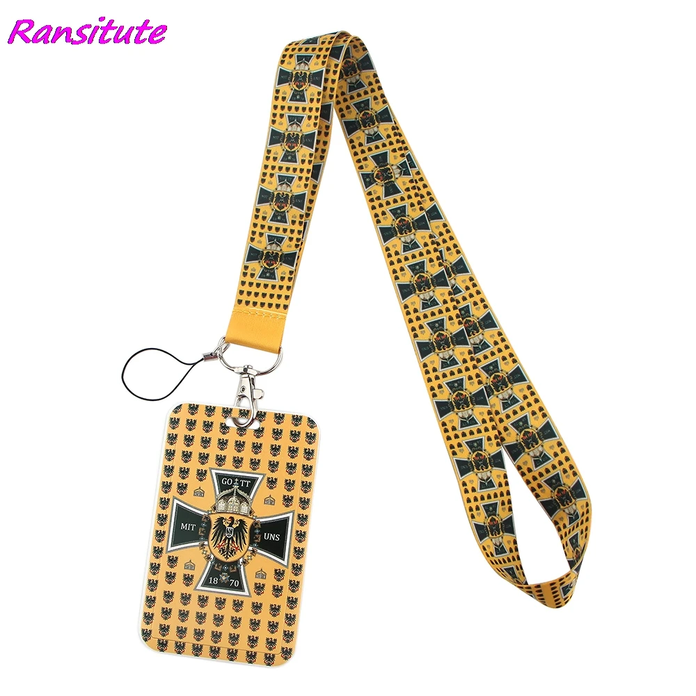 Ransitute R1729 Cool Symbol Fashion Lanyards ID Badge Holder Bus Pass Case Cover Slip Bank Credit Card Holder Strap Cardholder
Ransitute R1729 Cool Symbol Fashion Lanyards ID Badge Holder Bus Pass Case Cover Slip Bank Credit Card Holder Strap Cardholder