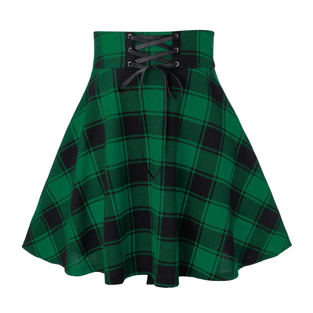 Women Fashion Sexy Casual Lattice Printing Splicing Frenulum A-line Mini Skirt Cosplay Preppy Uniform School Short Skirts
Women Fashion Sexy Casual Lattice Printing Splicing Frenulum A-line Mini Skirt Cosplay Preppy Uniform School Short Skirts