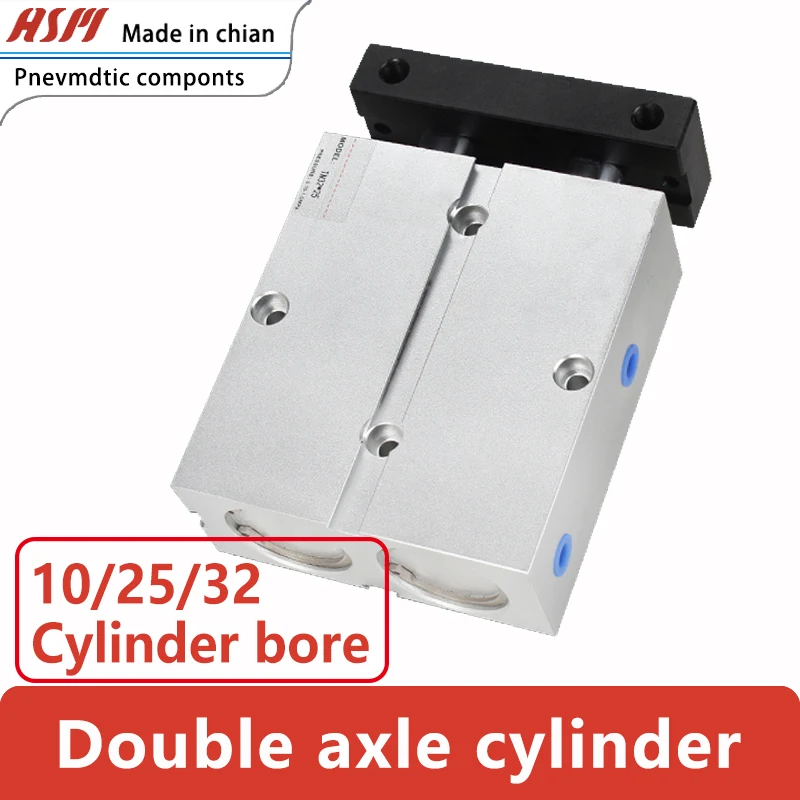 Aluminum Alloy TN25/32 Type Pneumatic Air Cylinder 10-500mm Stroke Twin Rod Shaft 
Aluminum Alloy TN25/32 Type Pneumatic Air Cylinder 10-500mm Stroke Twin Rod Shaft