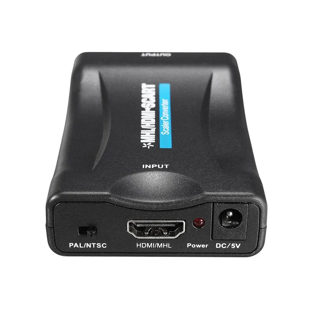 1080P HDMI to SCART Video Audio Upscale Converter AV Signal Adapter HD Receiver TV DVD with Original Box 
1080P HDMI to SCART Video Audio Upscale Converter AV Signal Adapter HD Receiver TV DVD with Original Box