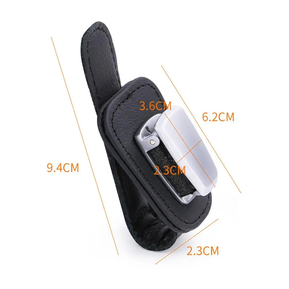 High-quality Portable Glasses Holder Clip Faux Leather Visor Sunglasses Ticket Card Clip Holder Easy to Install for Vehicles
High-quality Portable Glasses Holder Clip Faux Leather Visor Sunglasses Ticket Card Clip Holder Easy to Install for Vehicles