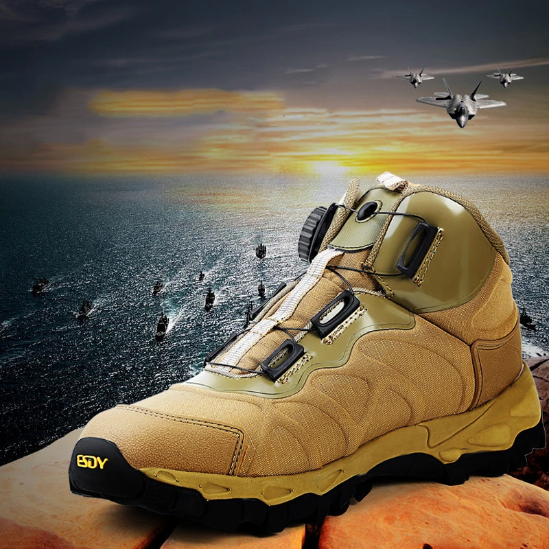 Brand Tactical Military Combat Boots outdoor Quick reaction boots BOA lacing System Breathable Men Shoes Army Ankle Boots Safety
Brand Tactical Military Combat Boots outdoor Quick reaction boots BOA lacing System Breathable Men Shoes Army Ankle Boots Safety