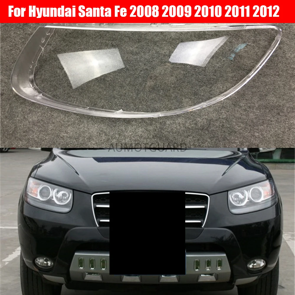 Car Headlamp Lens For Hyundai Santa Fe 2008 2009 2010 2011 2012 Car Replacement Auto Shell Cover
Car Headlamp Lens For Hyundai Santa Fe 2008 2009 2010 2011 2012 Car Replacement Auto Shell Cover