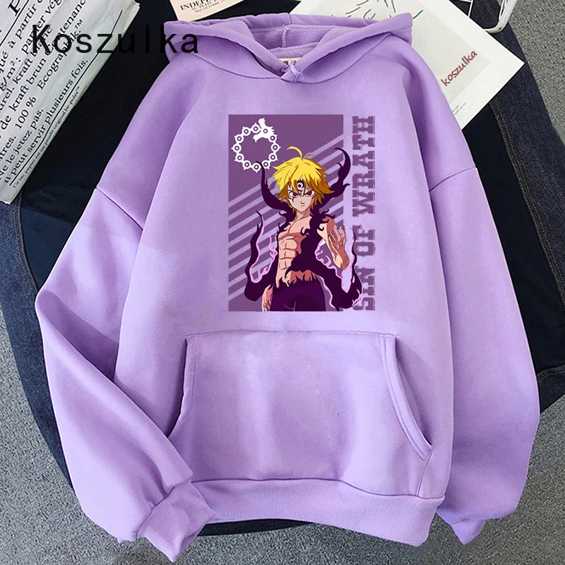 The Seven Deadly Sins-Ban Anime Hoodies Spring Hooded Sweatshirts Women Men Unisex Casual Loose Pullovers Harajuku Clothing
The Seven Deadly Sins-Ban Anime Hoodies Spring Hooded Sweatshirts Women Men Unisex Casual Loose Pullovers Harajuku Clothing