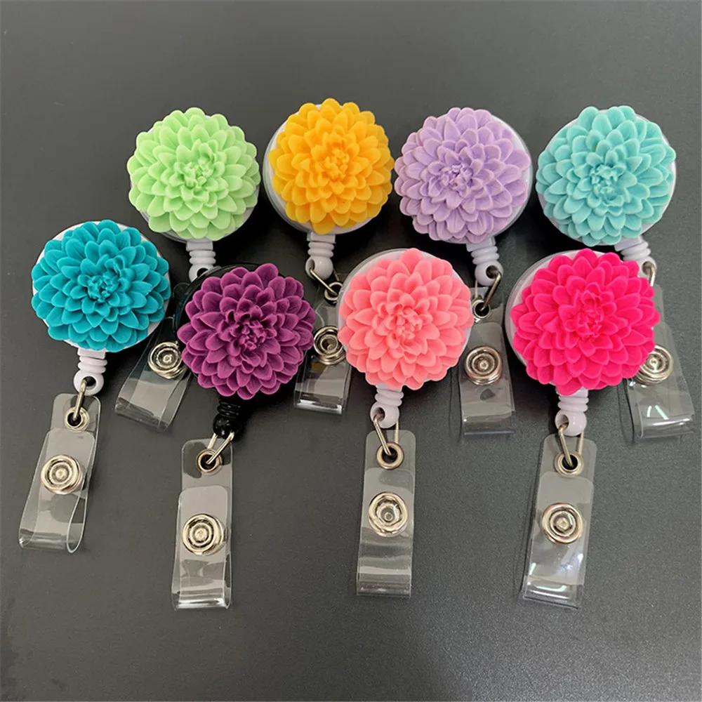 1PC Novelty Hand-woven Flower Retractable Badge Reel Doctor Nurse ID Name Card Holder Buckle Work Accessries Exhibition Supplies
1PC Novelty Hand-woven Flower Retractable Badge Reel Doctor Nurse ID Name Card Holder Buckle Work Accessries Exhibition Supplies