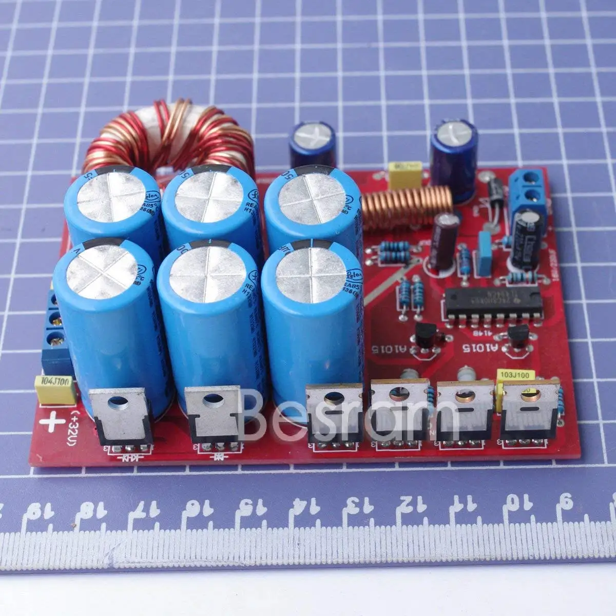 

DC12V to DC32V 180W Switching Boost Power Supply Board LM3886 + TDA7294 DIY