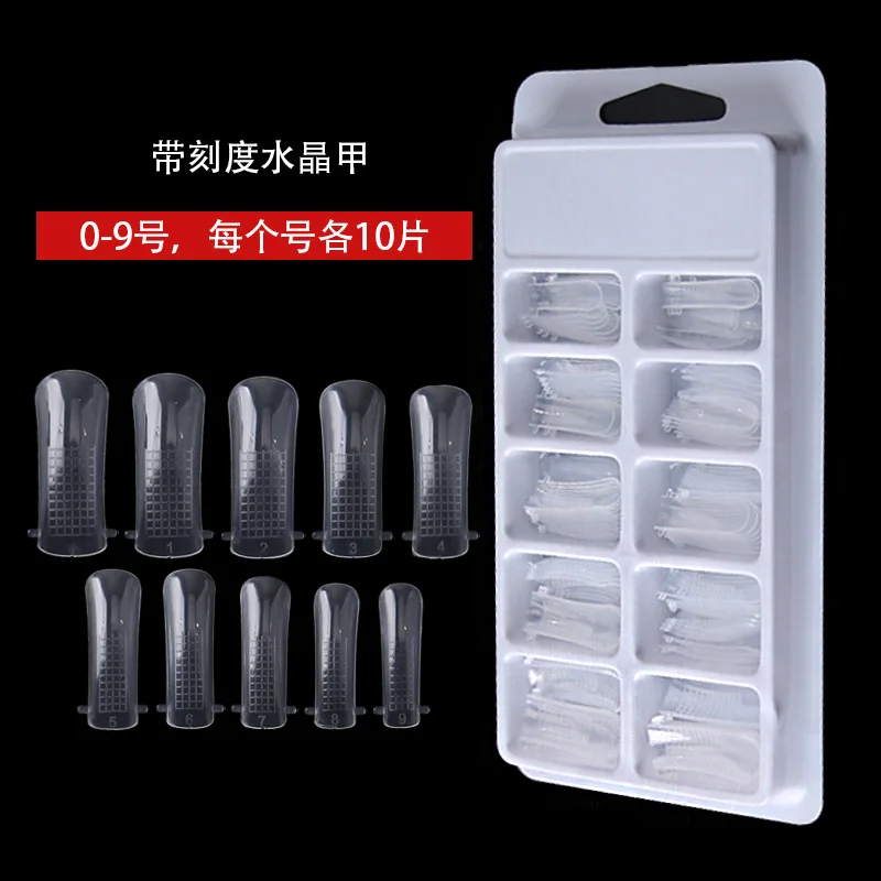 100PCS/1Box extended Quick Building Nail Tip Molds /Nail Dual Forms (100 Count)
100PCS/1Box extended Quick Building Nail Tip Molds /Nail Dual Forms (100 Count)