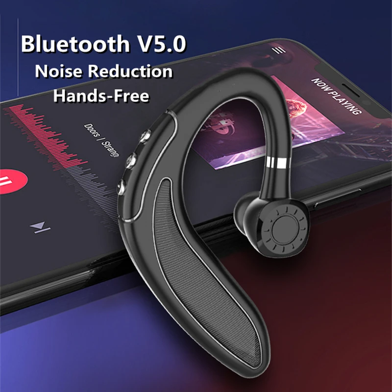 Bluetooth Headset Portable Unilateral Handsfree Wireless Hanging Ear Phone Call Sport Business Earphone For Xiaomi Huawei iPhone
Bluetooth Headset Portable Unilateral Handsfree Wireless Hanging Ear Phone Call Sport Business Earphone For Xiaomi Huawei iPhone