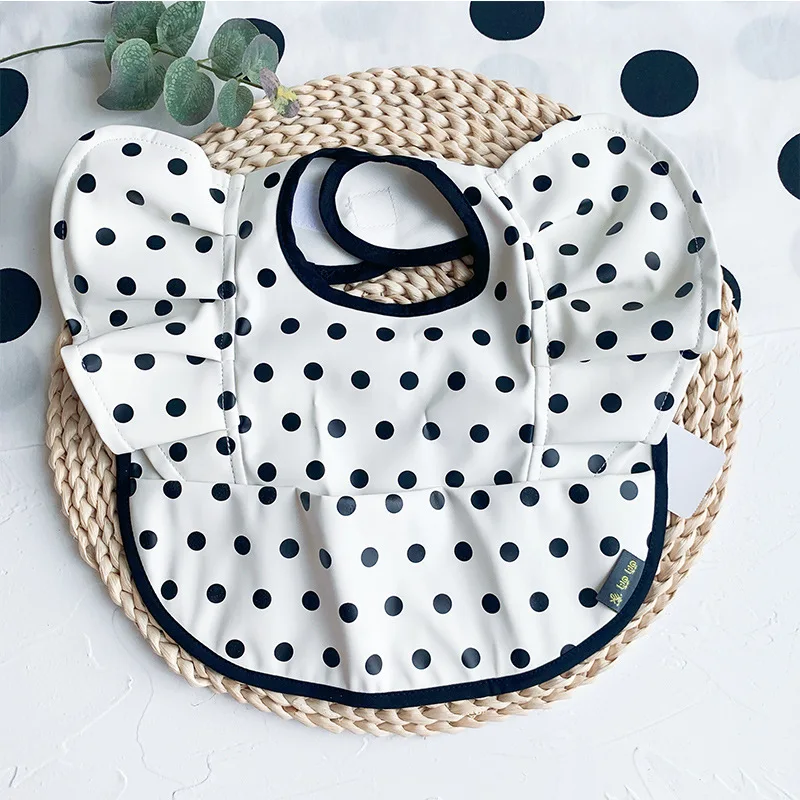 INS Nordic Style Baby Waterproof PU Bib Angel Wings Feed Pocket Burp Cloths Baby Saliva Towel Decorative Dot Print Bib New
INS Nordic Style Baby Waterproof PU Bib Angel Wings Feed Pocket Burp Cloths Baby Saliva Towel Decorative Dot Print Bib New