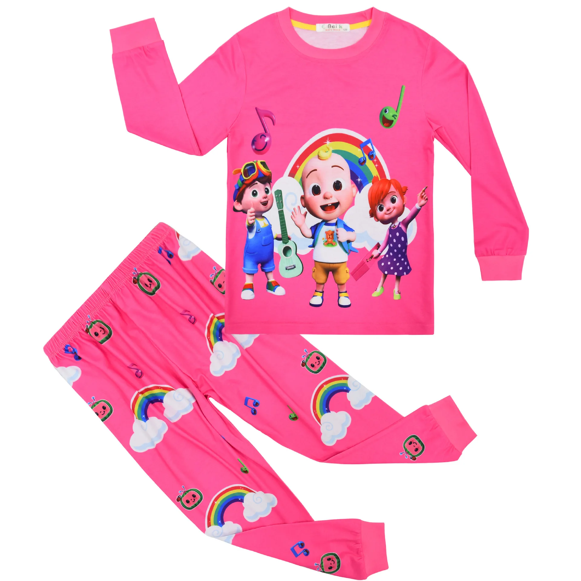 Kids Cocomelon Pajamas Suit Girls Spring Clothing Set Children Long Sleeve T-shirt Pants Clothes Baby Christmas Pajamas Outfit
Kids Cocomelon Pajamas Suit Girls Spring Clothing Set Children Long Sleeve T-shirt Pants Clothes Baby Christmas Pajamas Outfit