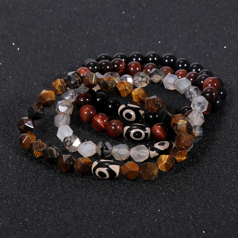 Natural Stone Beaded Bracelet For Men Women Faced Labradorite Tiger Eye Buddhist Eyes Rosary Man Jewelry
Natural Stone Beaded Bracelet For Men Women Faced Labradorite Tiger Eye Buddhist Eyes Rosary Man Jewelry