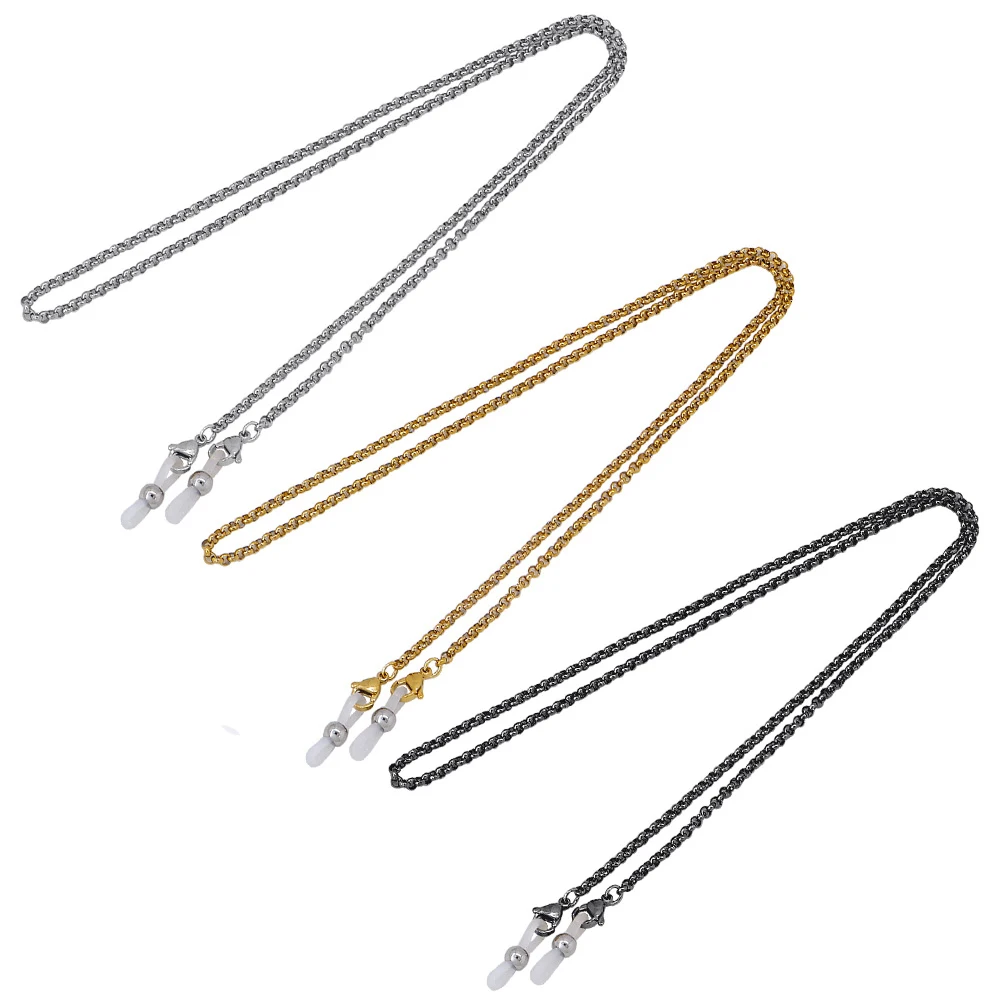 LuReen Fashion Men Stainless Steel Glasses Chains Women Gold Face Mask Lanyard Sunglasses Straps Necklace Cords Jewelry Gift
LuReen Fashion Men Stainless Steel Glasses Chains Women Gold Face Mask Lanyard Sunglasses Straps Necklace Cords Jewelry Gift