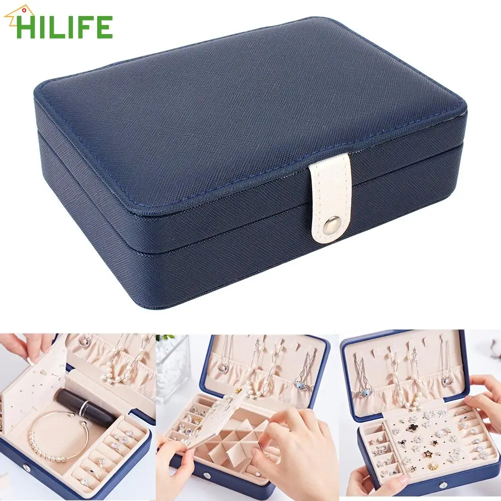 Органайзер женский кожаный для хранения ювелирных изделий, шкатулка с простым браслетом и помадой, портативная шкатулка для ювелирных изде...
Органайзер женский кожаный для хранения ювелирных изделий, шкатулка с простым браслетом и помадой, портативная шкатулка для ювелирных изде...