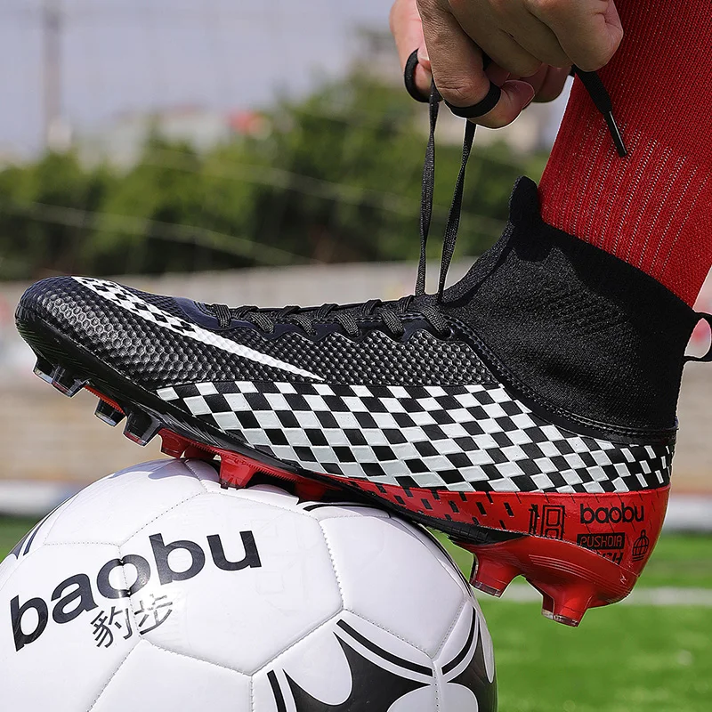 Soccer Shoes Men Professional Sport Football Boots Outdoor FG/TF Fustal Sneakers Chaussures De Foot Botas Hombre Training Cleats
Soccer Shoes Men Professional Sport Football Boots Outdoor FG/TF Fustal Sneakers Chaussures De Foot Botas Hombre Training Cleats