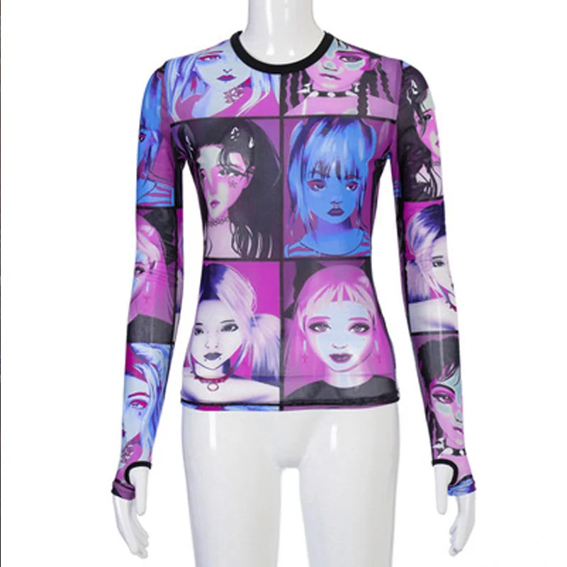 Nighy clue DJ cartoon girls T skirts long sleeve O neck tops women elegant fashion Sheath clothes
Nighy clue DJ cartoon girls T skirts long sleeve O neck tops women elegant fashion Sheath clothes