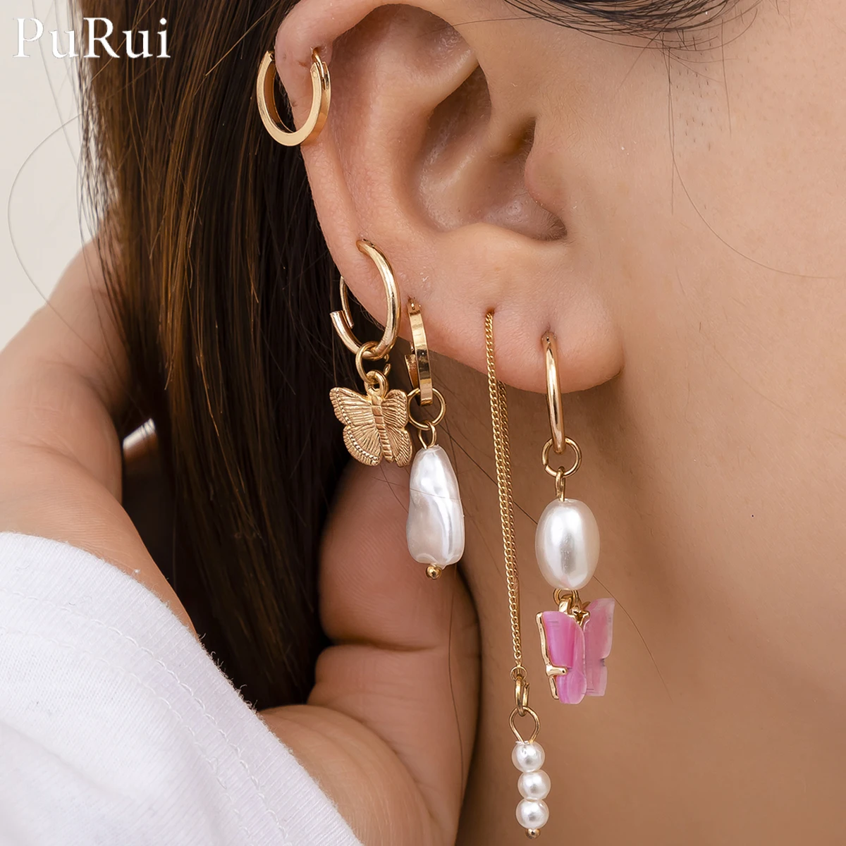 2021 New Fashion Korean Acrylic Drop Butterfly Earrings For Women Geometric Round Dangle Earrings Set Brincos Jewelry Gift
2021 New Fashion Korean Acrylic Drop Butterfly Earrings For Women Geometric Round Dangle Earrings Set Brincos Jewelry Gift