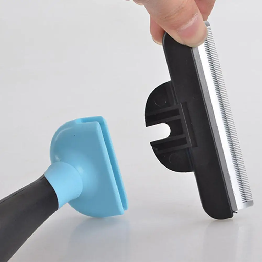 Pet Hair Removal Comb For Matted Long Dogs Cats Dematting Tool Grooming Trimming Fur Pets Cat Combs Brush Deshedd
Pet Hair Removal Comb For Matted Long Dogs Cats Dematting Tool Grooming Trimming Fur Pets Cat Combs Brush Deshedd