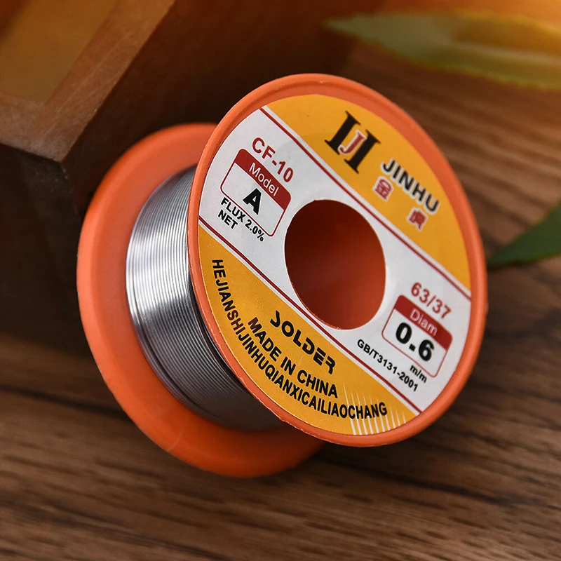 1PC SN 60/ PB 40 50G 0.6mm Tin Soldering Wire Strong Flux Reel Lead Rosin Tin Core Electric Soldering Iron Soldering Wire
1PC SN 60/ PB 40 50G 0.6mm Tin Soldering Wire Strong Flux Reel Lead Rosin Tin Core Electric Soldering Iron Soldering Wire