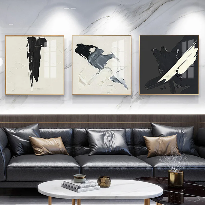 Nordic Style Abstraction Landscape Black White Gray Graffiti Pigments Canvas Painting Wall Picture Poster Living Room Decoration
Nordic Style Abstraction Landscape Black White Gray Graffiti Pigments Canvas Painting Wall Picture Poster Living Room Decoration